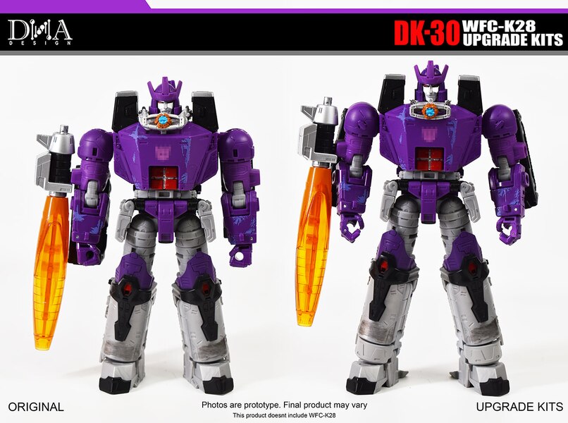 DNA Design DK 30 Gear Master Kingdom Galvatron Upgrade Kit Image  (3 of 6)